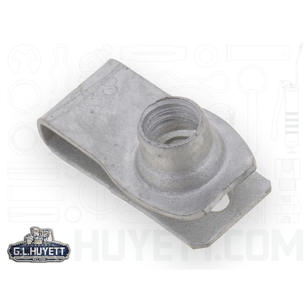 A Raymond Tinnerman U-Nut Tp Barrel Scr Sz M8x1.25 5 ZP.R EFUN-LUGS080031-47/B